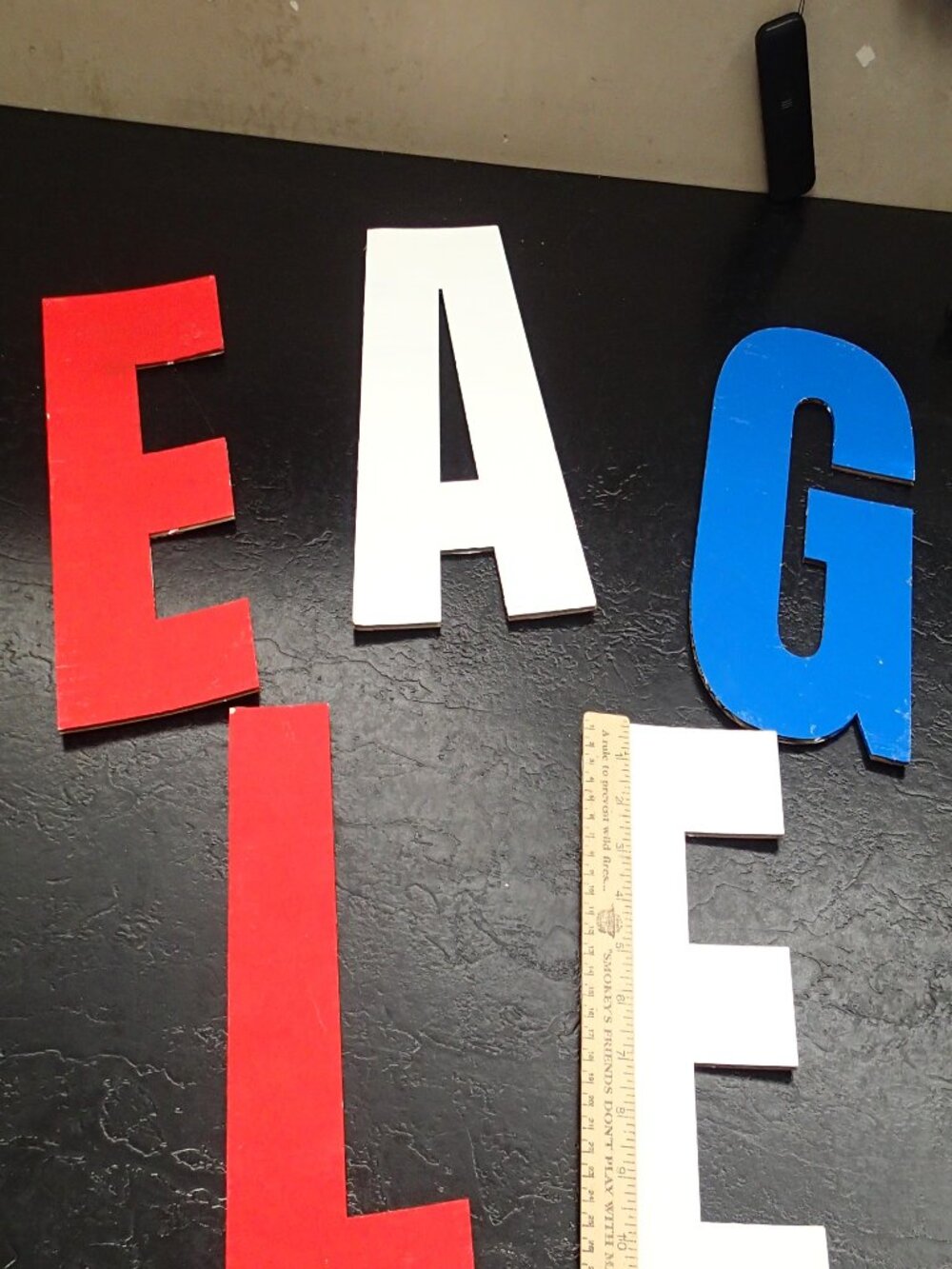 Cardboard Letters